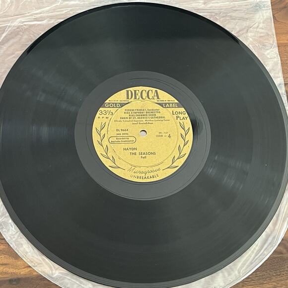 Haydn The Seasons 3xLP Box Set 1953 Decca DX-123 - Picture 10 of 16